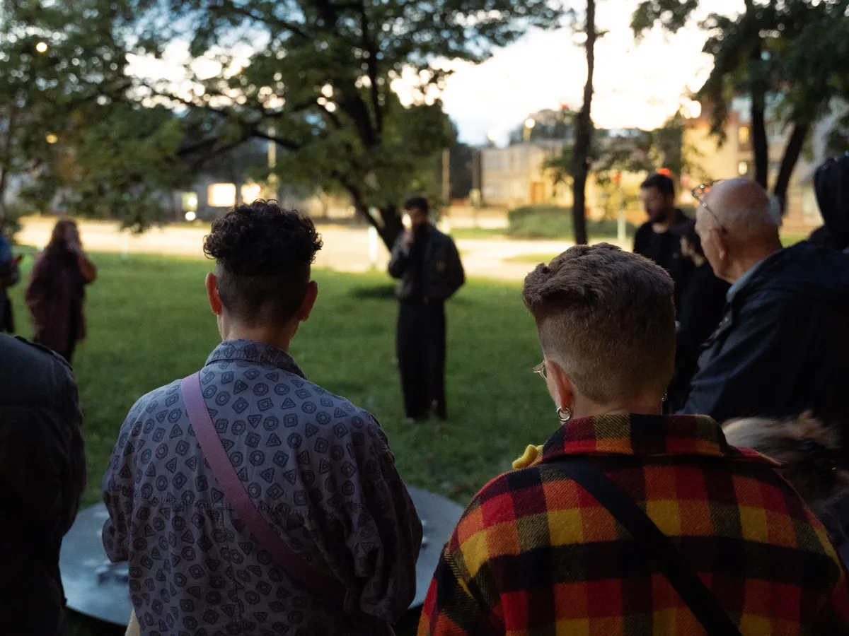 Opening of Public Space Artworks – Guided Walk - photograph by Alexej Zavodnov