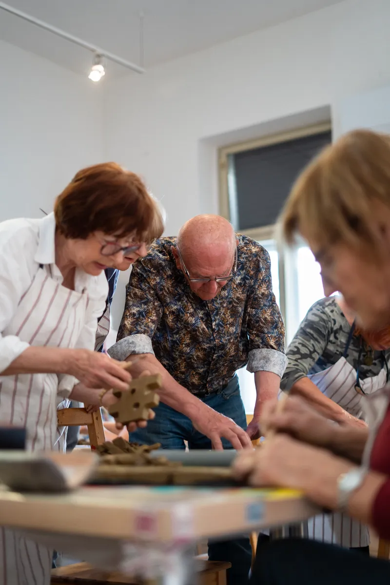 Workshop with Ján Hubinský - photograph by Alexej Zavodnov