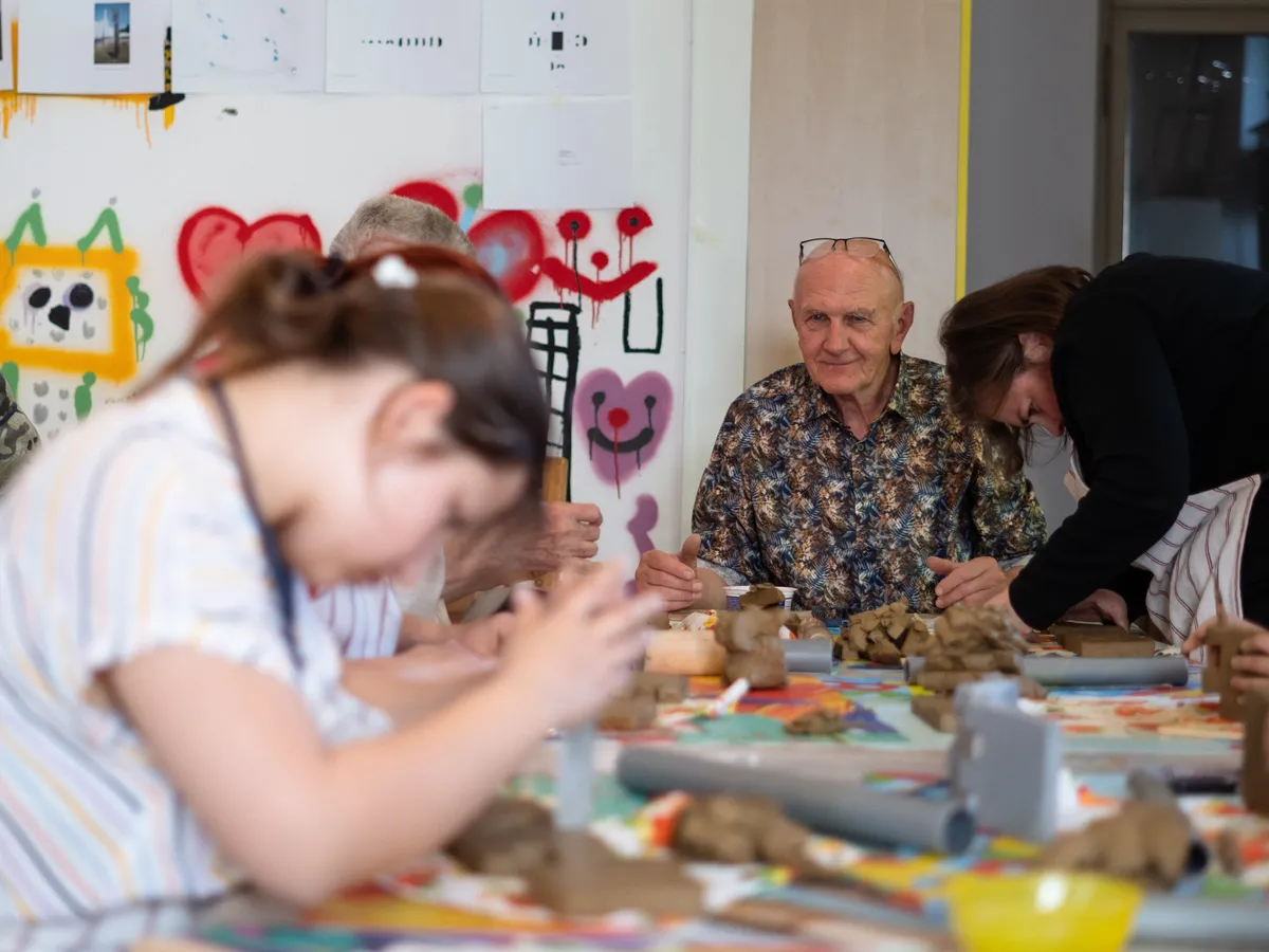 Workshop with Ján Hubinský - photograph by Alexej Zavodnov